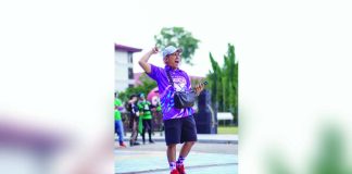 Steven Jacosalem celebrates, a rare release after weeks of relentless rehearsals and pressure-filled days that culminated in a historic double victory at Dinagyang 2026.