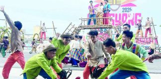 Kahilwayan Festival of Sta. Barbara bursts into motion as dancers reenact rural struggle and triumph, turning farm life and freedom into a gripping spectacle at the Kasadyahan sa Kabanwahanan competition of the Dinagyang Festival 2026. MAI LADIAO/PN