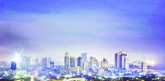 Metro Manila sparkles at night in this file photo. According to the Board of Investments, the Philippines’ capital accounted for the largest share of approved investments at P383.71 billion in 2025. JILSON SECKLER TIU PHOTO