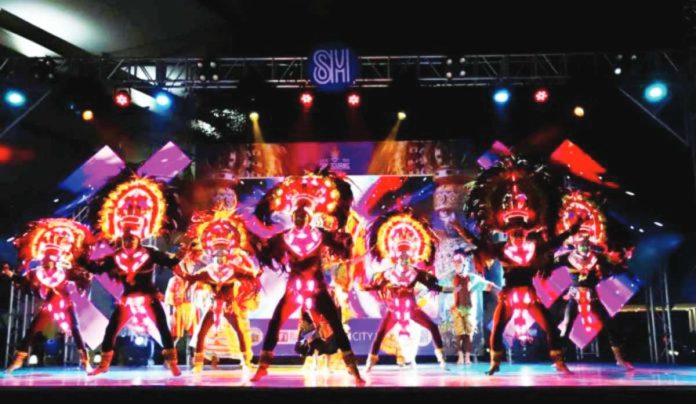 mai ILOmination copy ILOmination, one of the major highlights of this year’s Dinagyang Festival, is scheduled on January 23 at 5 p.m. It features Dinagyang warriors in glowing costumes. ILOILO CITY MAYOR’S OFFICE PHOTO
