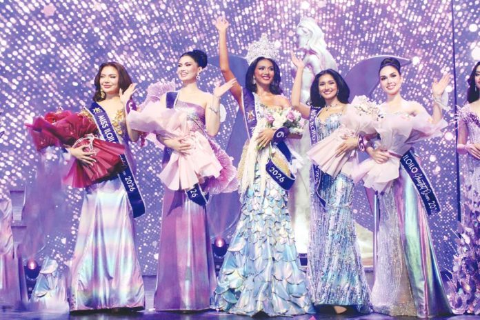 mai miss iloilo Miss Iloilo 2026 Zestah Shalom Espinosa (center) of Anilao town is flanked by (from left) Miss Iloilo 2026 Heartfelt Queens Lorraine Manguiat of Tubungan, Angel Ann Teruel of Pototan, Jessica Mae Gatungay of Guimbal, and Patricia Lynn Beerda of La Paz, Iloilo City. AJ PALCULLO/PN
