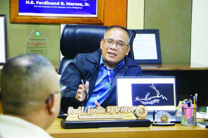 Regional Executive Director Raul Lorilla of the Department of Environment and Natural Resources ub Western Visayas discusses environmental management initiatives, as the agency marks Zero Waste Month and renews its call for households to adopt sustainable, waste-reducing practices. DENR PHOTO