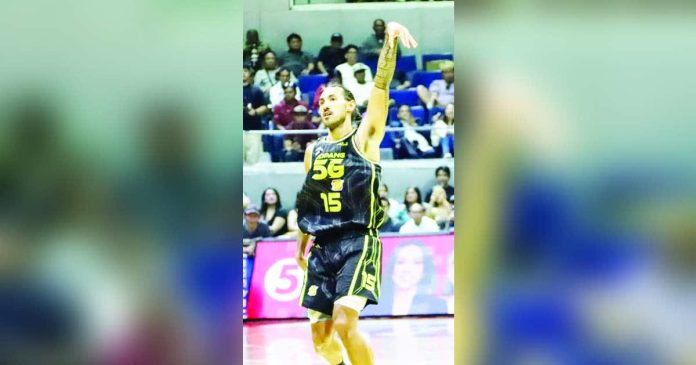 sports Heading_superimposed_compressed Jordan Heading anchored TNT Tropang 5G's Game 2 win over Meralco Bolts. PHOTO COURTESY OF ENCHONG NICOLAS/FASTBREAK