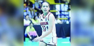“Thankful ako kay Lord at nabigyan pa uli ng chance (na makalaro sa Premier Volleyball League),” Erika Deloria tells Panay News. FACEBOOK PHOTO
