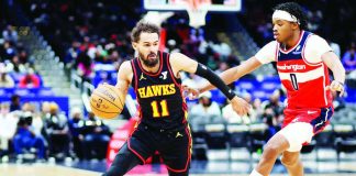 Trae Young ended his seven-years stint with Atlanta Hawks with his recent trade to Washington Wizards. AP