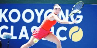 Alexandra Eala has now won four of her first five singles matches this season. She recently climbed to a new career-high world ranking of No. 49. AFP