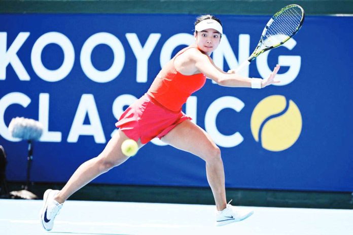 sports_Eala_resized_resized Alexandra Eala has now won four of her first five singles matches this season. She recently climbed to a new career-high world ranking of No. 49. AFP