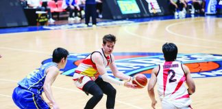 Rodney Brondial spearheaded San Miguel Beermen’s Game 5 win over TNT Tropang 5G in Game 5 of the PBA Season 50 Philippine Cup Finals. PBA PHOTO