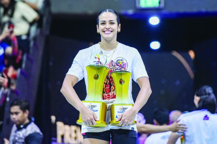 Brooke Van Sickle will remain with Petro Gazz after the PVL rejected the Angels’ potential merger with Nxled Chameleons. PVL PHOTO