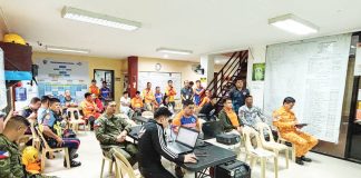 Members of the Provincial Disaster Risk Reduction and Management Council (PDRRMC) conducted a preparedness briefing on February 6 as Antique prepositions manpower and resources in anticipation of Tropical Storm “Basyang.” PROVINCE OF ANTIQUE PHOTO
