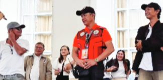 Bacolod City Mayor Greg Gasataya recognized job order workers Raymus Tingson of the BTTMD and Radnie Ortoño and Angelito Morones of the City Legal Office Enforcement Team during the city’s flag ceremony on February 9, for returning lost personal belongings to their rightful owners. SCREENGRAB FROM BACOLOD CITY PIO FB