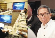 Can WV flood control, infras withstand extreme weather? Environment Secretary Raphael Lotilla, newly designated Cabinet Officer for Regional Development and Security for Western Visayas, meets with regional agency heads and local officials during a Regional Task Force to End Local Communist Armed Conflict (RTF-ELCAC) meeting in Iloilo City, where he ordered a validation of completed flood control projects and pushed for a whole-of-government approach to resilience and peace-building. DENR-6 PHOTO