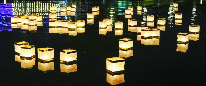 Hundreds of glowing lanterns float along the Panay River in Roxas City on February 17 as Capisnons celebrated the Lunar New Year and welcome the Year of the Fire Horse with wishes for peace, prosperity, and unity. CAPIZ TCAO PHOTO