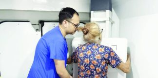 Health workers conducted symptom screening and diagnostic procedures during the Tuberculosis Active Case Finding (ACF) activity in Barangay Baybay, Roxas City on February 18, where 92 residents were screened as part of the Capiz Provincial Government’s intensified campaign against TB. CAPIZ PHO PHOTO