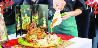 Senior High School students prepared and presented their Chinese-inspired dishes during the “Gallop of Flavors: Oriental Feast 2026 Cooking Competition” at Capiz State University in Roxas City on February 17. CAPIZ PROV’L GOV’T COMMUNICATIONS GROUP