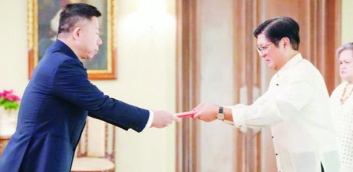 China_envoy_copy_resized_resized_compressed President Ferdinand “Bongbong” Marcos Jr. received the credentials of Chinese Ambassador Jing Quan in Malacañang on December 11, 2025. PCO
