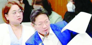 Pacifico “Curlee” (right) and Cezarah “Sarah” Discaya face criminal charges for violations of the National Internal Revenue Code, specifically Section 254 (Willful Attempt to Evade or Defeat Tax) and Section 255 (Willful Failure to Supply Correct and Accurate Information). INQUIRER file photo / NIÑO JESUS ORBETA