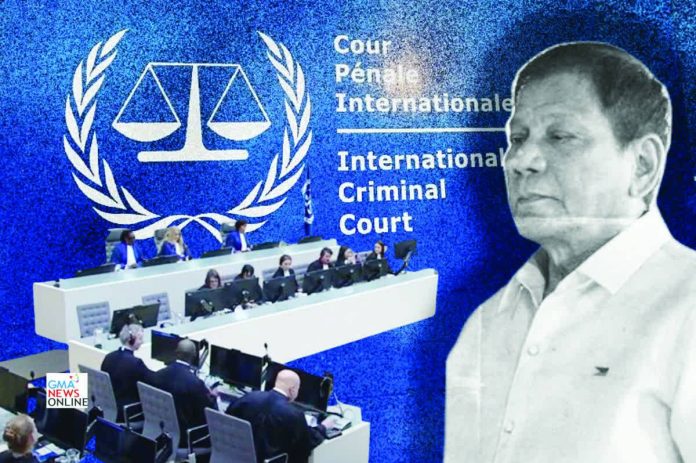 Former president Rodrigo Duterte was arrested on March 11, 2025 under an International Criminal Court warrant linked to its investigation into his anti-drug campaign as president. The warrant alleges he helped organize and support death squads responsible for the killings of suspected drug offenders. He was flown to The Hague in the Netherlands the same day.