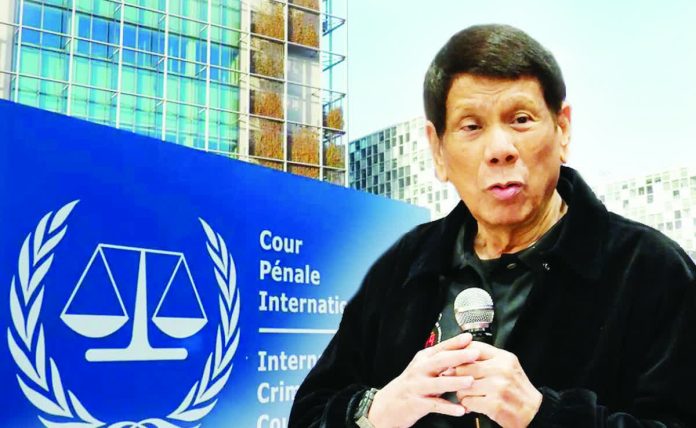 ICC_document_copy_resized_resized_compressed International Criminal Court prosecutors allege that former president Rodrigo Duterte and his supposed co-perpetrators pursued a “common plan” to “neutralize alleged criminals” through “violent crimes including murder” during his tenure as Davao City mayor and later as president.