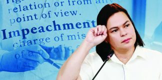 One of the accusations against Vice President Sara Duterte-Carpio involves the alleged misuse and malversation of confidential funds from both the Office of the Vice President and the Department of Education, including claims that P125 million was spent in just 11 days in 2022. COMPOSITE IMAGE FROM INQUIRER FILES