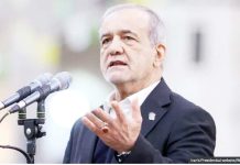 Iranian President Mahmoud Pezeshkian says his government would pursue “fair and equitable negotiations” with the United States, adding that they should be “conducted within the framework of our national interests.” REUTERS