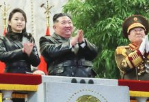 North Korea could ‘get along’ with US, says Kim Jong Un During North Korea's five-yearly party congress in Pyongyang, Kim Jong Un (center) says the future state of the United States - North Korea relations “depends entirely on the US attitude.” AFP