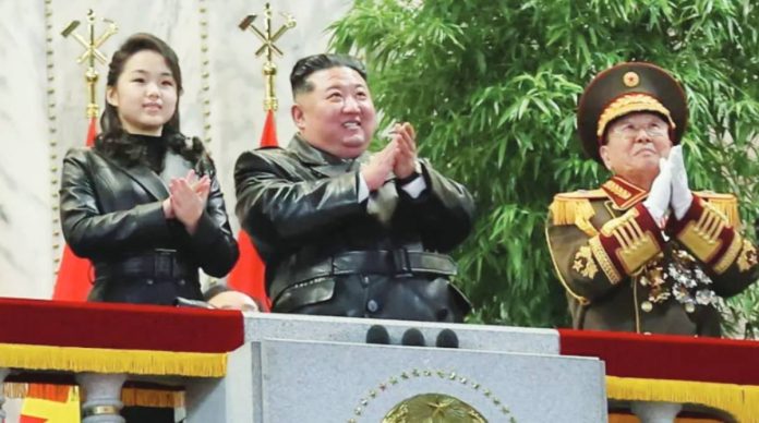 Korea During North Korea's five-yearly party congress in Pyongyang, Kim Jong Un (center) says the future state of the United States - North Korea relations “depends entirely on the US attitude.” AFP