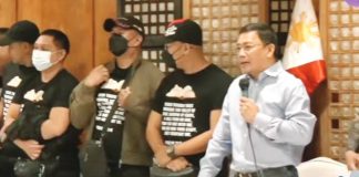 The lawyer representing several former members of the Philippine Marine Corps said their discussions on the alleged cash deliveries to various individuals allegedly upon the instructions of former Ako Bicol congressman Zaldy Co, started as early as October 2025. Atty. Levito “Levy” Baligod (second from right) said he had been in talks with the former Marines for months to verify their claims.