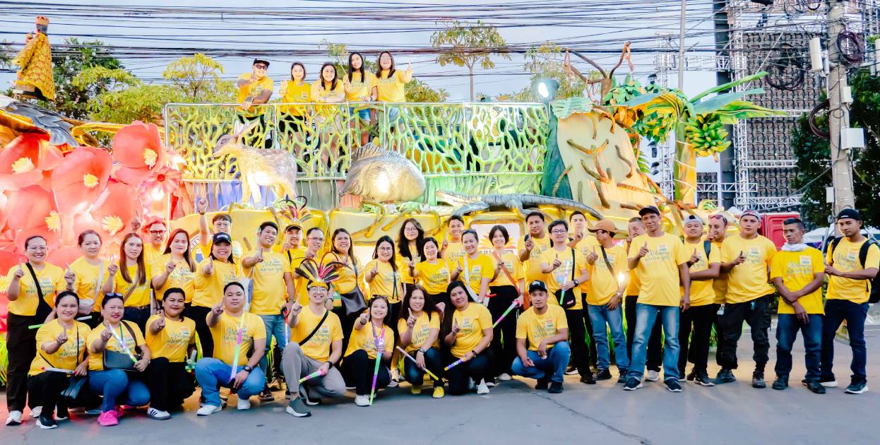 One with Ilonggo Sukis: Palawan Group of Companies’ Iloilo branch associates and Head Office officers celebrating Dinagyang Festival 2026.