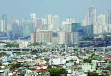 Philippine inflation possibly breached 6% in April, says BSP High-rise buildings as seen from the busy Makati City business district on March 14, 2025. The early release of budget to local government units and the projected continuation of a manageable inflation environment are seen to provide leeway for a five percent output for the domestic economy as early as the first quarter of 2026. PNA PHOTO BY YANCY LIM