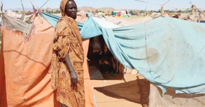 Sudan A Sudanese displaced woman is seen at a camp for displaced people who fled from al-Fashir to Tawila, North Darfur, Sudan. REUTERS