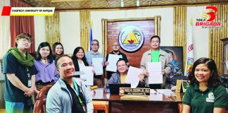 Officials of the University of Antique and the Haribon Foundation for the Conservation of Natural Resources, Inc. signed a Memorandum of Understanding on February 6 to formalize their partnership aimed at strengthening environmental conservation initiatives in key ecological areas of Antique and Aklan. 104.5 BRIGADA SAN JOSE ANTIQUE FB PHOTO