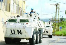 UN risks ‘imminent financial collapse’ A United Nations peacekeeping force is seen in Lebanon. GETTY IMAGES