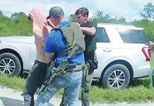 Ryan Routh was taken into custody shortly after being fired upon by a Secret Service agent during the incident in West Palm Beach, Florida where he attempted to assassinate President Donald Trump. GETTY IMAGES