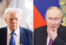 Fears of nuclear arms race rise as US-Russia treaty expires TRUMP, PUTIN