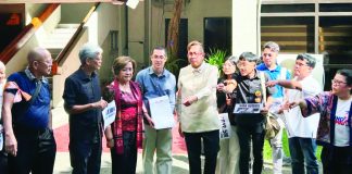 A coalition of civil society leaders filed a second impeachment complaint against Vice President Sara Duterte with the Office of the House Secretary General on Feb. 2, 2026, citing alleged misuse of confidential funds and her purported tolerance of extrajudicial killings. The complaint was led by Tindig Pilipinas convenor Kiko Aquino Dee and religious leaders, with support from Akbayan party-list’s Cong. Perci Cendaña and ML party-list’s Cong. Leila de Lima, following an earlier petition endorsed by the House Makabayan bloc. PHOTO BY FAITH ARGOSINO, PHILIPPINE DAILY INQUIRER