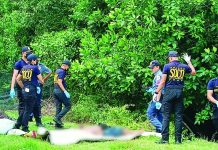 Man found dead in Arevalo; police probe possible foul play Police secured the area in Barangay Sooc, Arevalo, Iloilo City where the lifeless body of Aurello Lastimoso Diaz was discovered on Feb. 19, as authorities pursued an investigation into the incident. AJ PALCULLO/PN