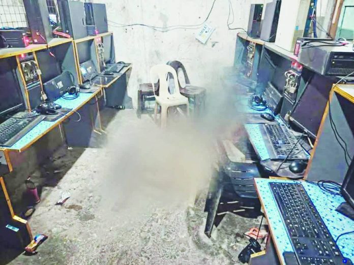 A male resident of Victorias City, Negros Occidental was declared dead on the spot after he was shot multiple times by an unidentified gunman inside a computer shop on Monday night, Feb. 2, in Barangay 3, Bacolod City. BCPO PHOTO