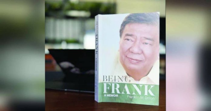 drilon memoir Former Ilonggo Senate president Franklin M. Drilon’s memoir Being Frank offers a personal account of his decades in public service, from post-martial law governance to landmark impeachment trials and major corruption cases.