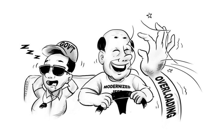 Editorial Cartoon for February 13, 2026.