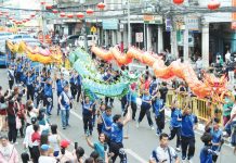 The Chinese-Ilonggo community of Iloilo City brought the downtown streets to life with a vibrant display of culture and tradition during the Chinese New Year grand parade on Friday afternoon, February 20, 2026. Students from various Chinese schools showcased spectacular dragon and lion dances in a celebration of heritage and harmony. AJ PALCULLO/PN