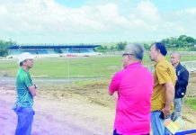 Passi City’s Mayor Stephen Palmares inspects ongoing preparations at the Passi City Sports Complex as the city intensifies facility upgrades ahead of its hosting of the 2026 Western Visayas Regional Athletic Association (WVRAA) Meet on March 17. The city government is upgrading key facilities to accommodate around 5,000 athletes and delegates from across the region. PHOTO COURTESY OF LGU PASSI CITY
