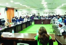 Airport security protocol synergy, equipment upgrade pushed Members of Iloilo’s Sangguniang Panlalawigan, led by Vice Gov. Nathalie Ann Debuque, conduct a committee hearing in aid of legislation on February 5 to review Iloilo International Airport’s security protocols and facility readiness. IME SORNITO/PN
