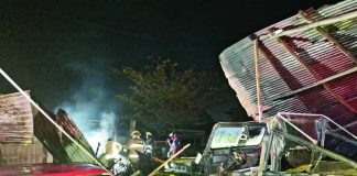 Authorities confirmed that the 25-year-old Rostom Ancita died after he was reportedly trapped inside Reygan Repair Shop and Services in Barangay Balabago, Jaro, Iloilo City when the fire broke out early Monday morning, Feb. 16, 2026. CYRIL DALMACIO/FACEBOOK PHOTO
