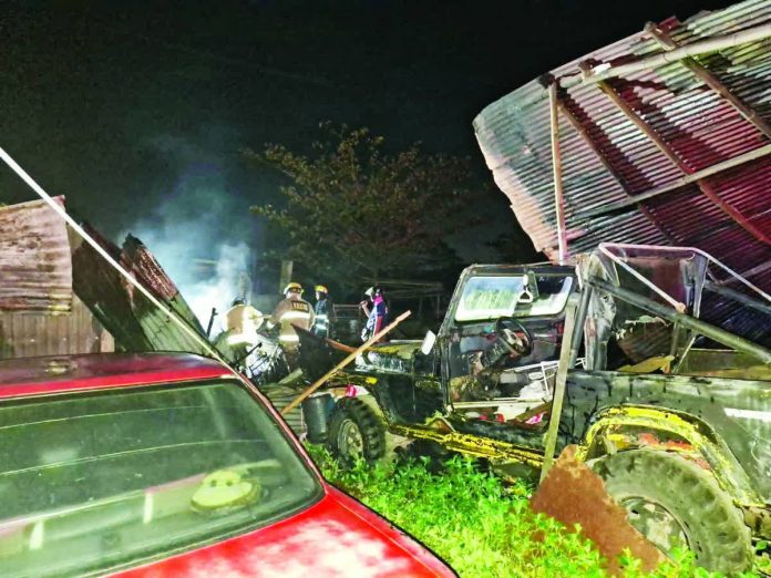 Authorities confirmed that the 25-year-old Rostom Ancita died after he was reportedly trapped inside Reygan Repair Shop and Services in Barangay Balabago, Jaro, Iloilo City when the fire broke out early Monday morning, Feb. 16, 2026. CYRIL DALMACIO/FACEBOOK PHOTO
