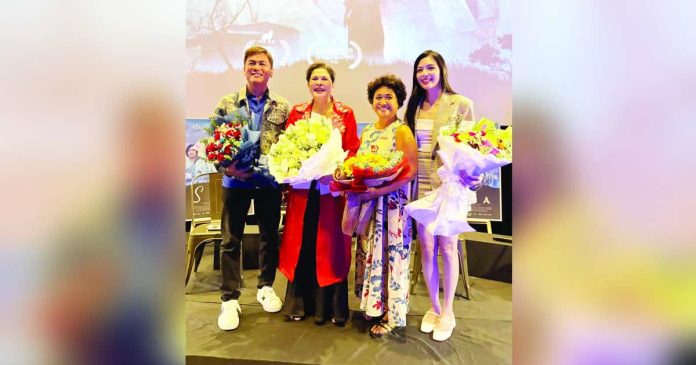 jennica garcia copy_superimposed_compressed (From left) Director Jun Robles Lana, Hilda Koronel, Eugene Domingo, and Jennica Garcia