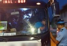 9 overloaded minibuses busted; LTO launches region-wide crackdown Photo courtesy of LTO Region 6