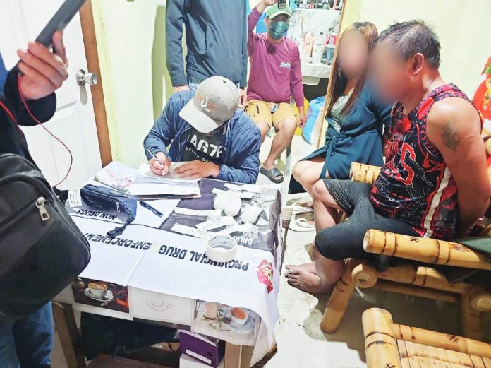 Joint police operatives apprehended two drug personalities and seized approximately 515 grams of suspected shabu with an estimated value of P3,502,000 during a buy-bust operation on Feb. 6, 2026 in Barangay Agdahon, Passi City, Iloilo. IPPO PHOTO