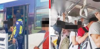 Personnel of the Iloilo City Traffic Transportation Management Office (ICTTMO) carried out random inspections of modernized jeepneys along Iloilo City streets to check for excess passengers. ICTTMO PHOTOS