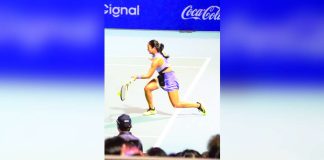 Alexandra Eala sustains momentum in the Abu Dhabi Open doubles court despite an earlier singles setback. PHOTO COURTESY OF ROGELIO NICOLAS/FASTBREAK